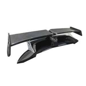 TA Style Dry Carbon Fiber Rear Spoiler Rear Wing for Porsche 911 992 Carrera Rear Trunk Spoiler Wing