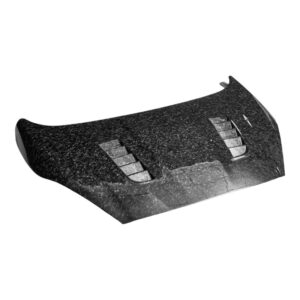 Forged Style Carbon Fiber Fibre Front Engine Hood Bonnet Forged for Ford Fiesta